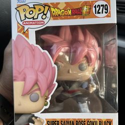 Super Saiyan Goku Rose Black Dragon Ball Super Funko Pop