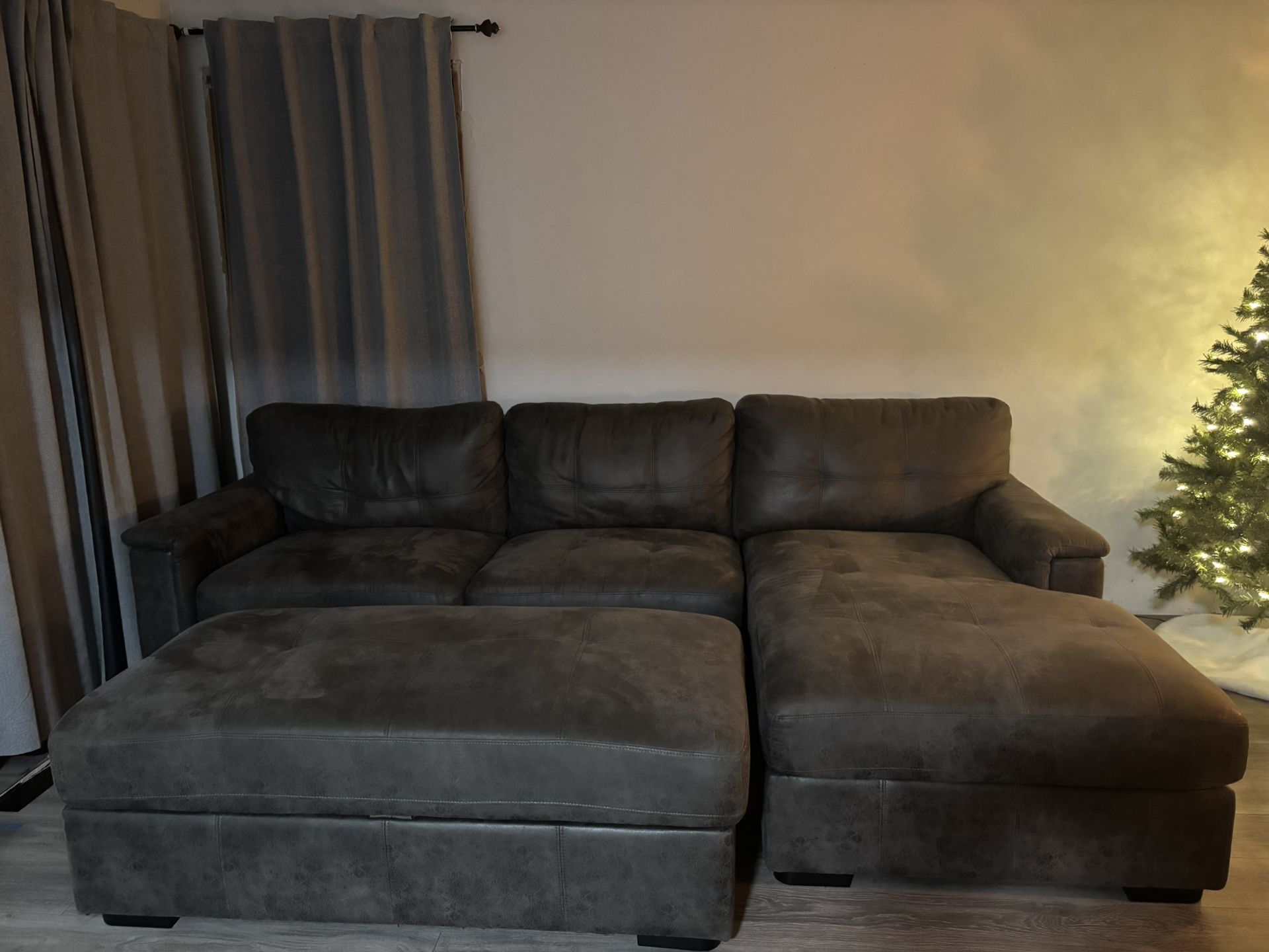 3 Piece Sectional couch For Sale