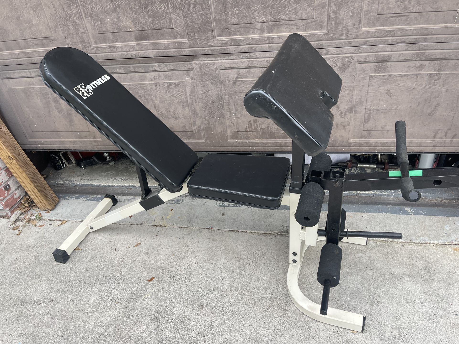 Adjustable Bench With Attachments(Arms/Legs)