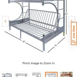 Bunk Bed With Futon (Make Offer)