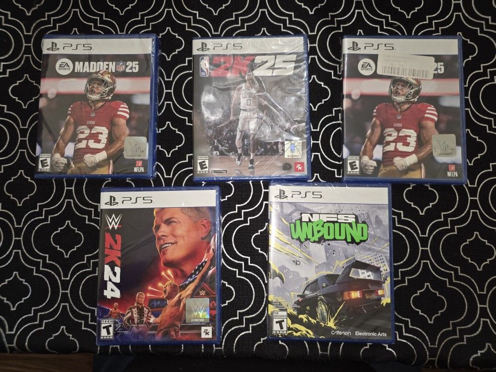 PS5 DISC GAMES