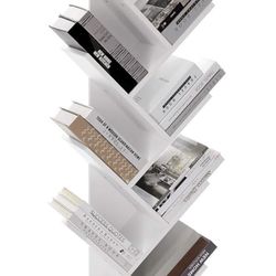 Tree Bookcase Bookshelf Tier Modern
