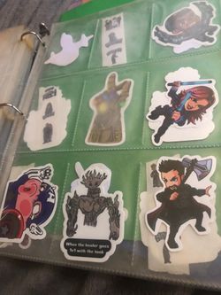 Marvel stickers