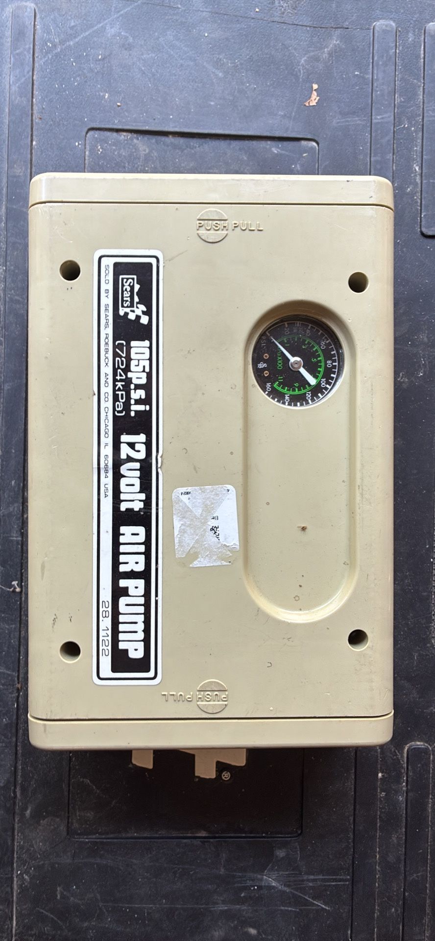 Vintage 12 Volt Air Pump