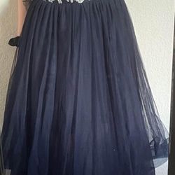 Navy Prom Dress