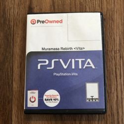 Muramasa Rebirth PS VITA Sony PlayStation PSVITA  ONLY CARTRIDGE