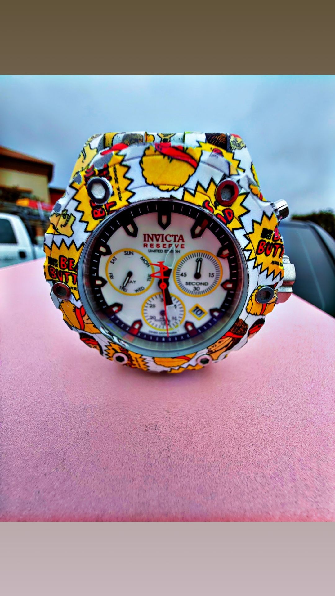 Invicta Reserve Beavis & Butthead Limited Edition men's watch