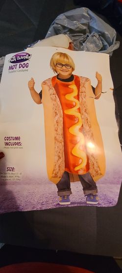 Boys Hotdog Costume 