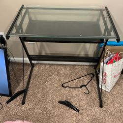 Glass Desk 