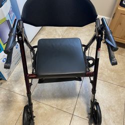 Mobb Walker With Backrest 