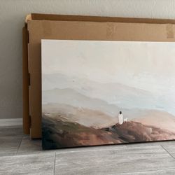 Modern Christian Jesus leaves The 99 stretched Canvas