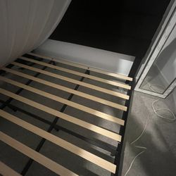 bed frame and mattress