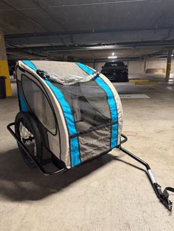 Bike trailer for 2