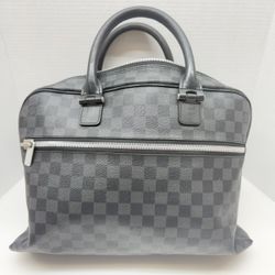 LOUIS VUITTON HORIZON DAMIER GRAPHITE BUSINESS BRIEFCASE BLACK (CMP130631)