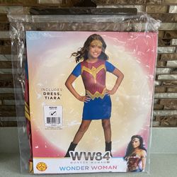 BRAND NEW CHILD WONDER WOMAN MEDIUM 8-10