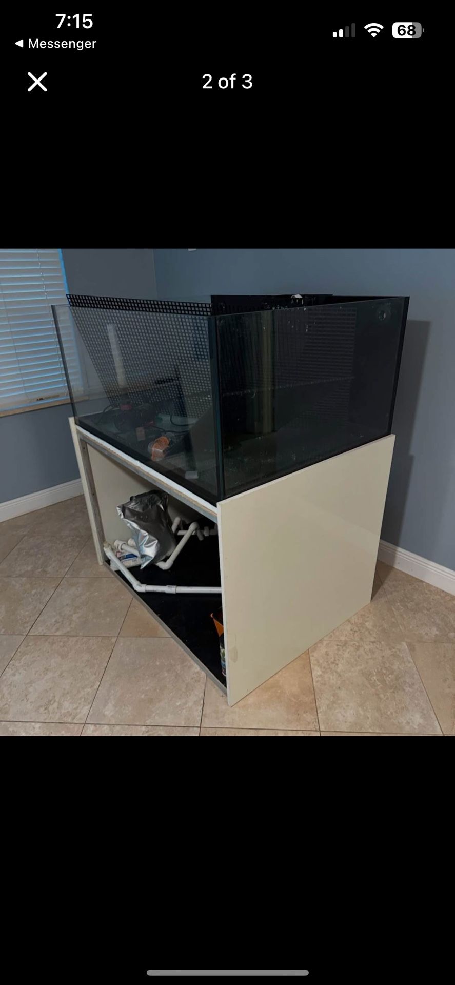 160 Gallon Tank With New Sump
