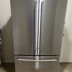 Counter-depth- Refrigerator. Almost New!! Works great, was our Laundry Room for Two Years. Just moved to New House  and the house already has One