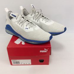 BRAND NEW PUMA CELL ULTIMATE DESCEND SHOES WHITE/BLUE SIZE 9