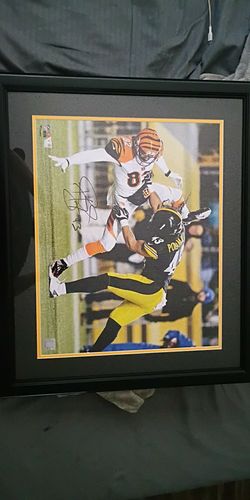 New poster Steelers Troy polamal signature