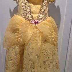 Disney Princess Belle Costume Size 5/6