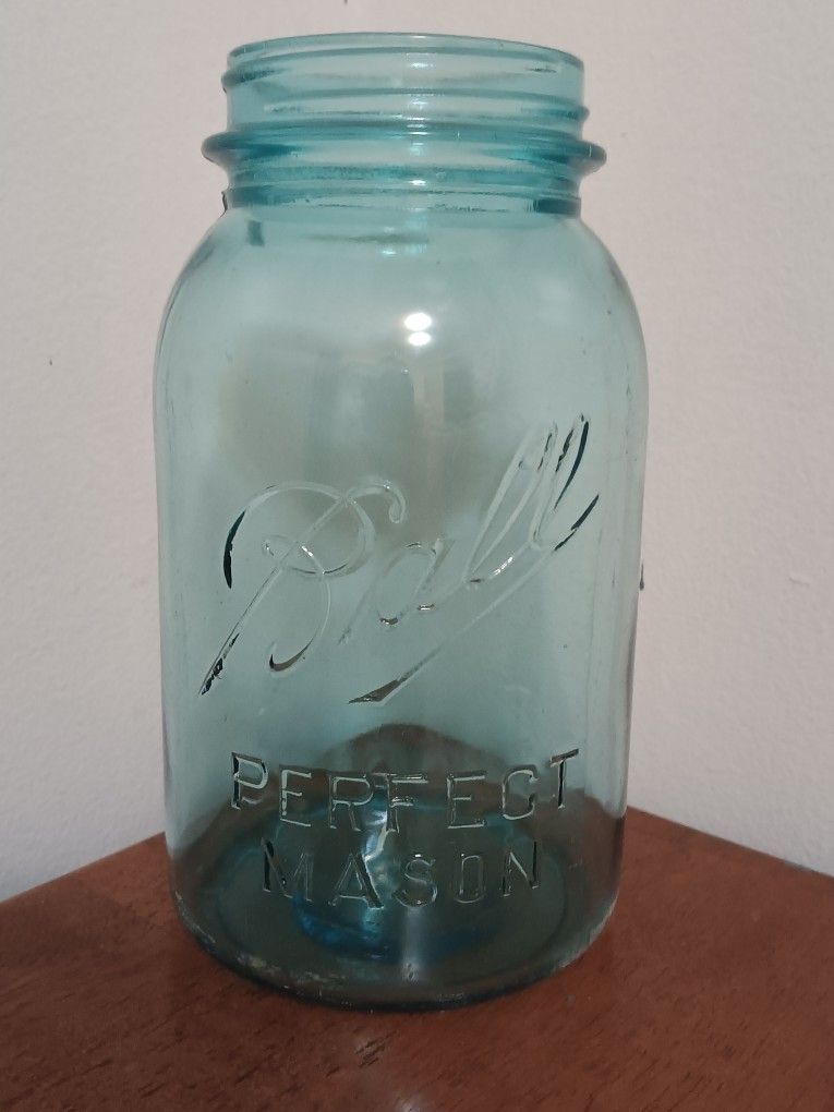 Antique Ball Mason Jars Blue
