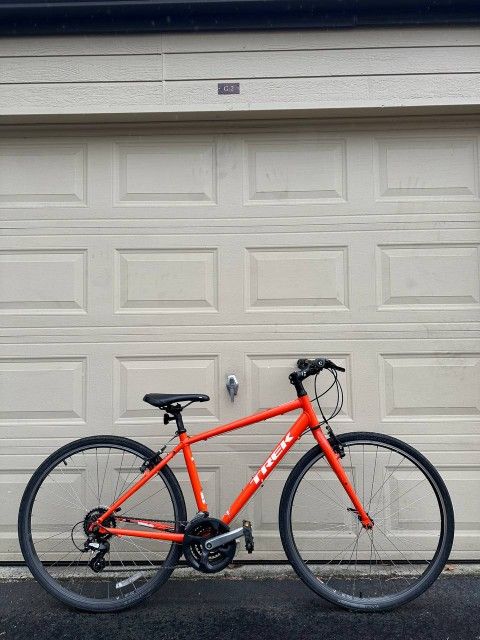 Trek FX 1 Hybrid Bike β 17.5β Frame - City Fitness Bicycle Aluminium 21 speed