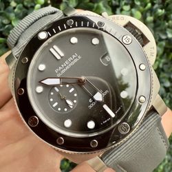 𝐏𝐚𝐧𝐞𝐫𝐚𝐢  Submersible QuarantaQuattro Grigio Roccia 44mm 