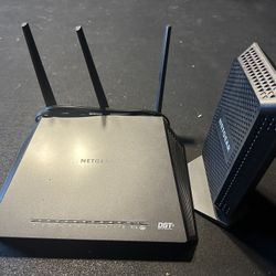 Netgear Nighthawk Modem and WiFi router