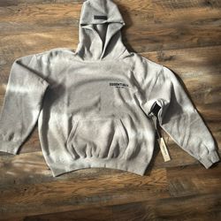 Essential Hoodie Dark Oatmeal 