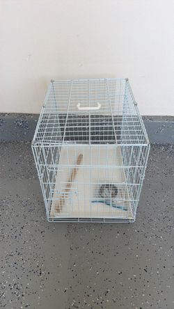 Large Animal Wire Cage with Accessories