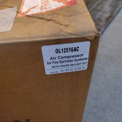 General Air Fire Sprinkler Oilless Compressor