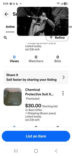 Military chemical protective suit.