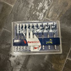 Bosch Daredevil 10 Piece Spade Bit Set New From 1/4" to 1 1/4".