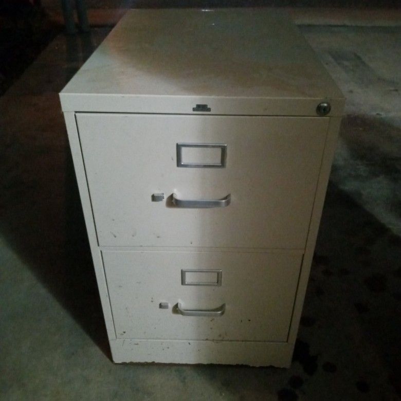 2 Drawer File Cabinet. $100 Or Best Offer