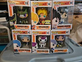 Dragon Ball Z + Super Funko Pops