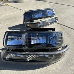 New Chevy Silverado Tahoe Suburban Headlights 