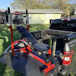 High-End Weight Bench With Attachments- Gym Quality