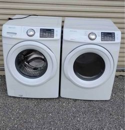 Samsung Front Load Washer and Dryer Set