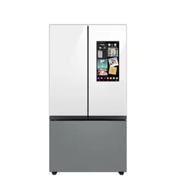 Samsung bespoke refrigerator with tablet screen