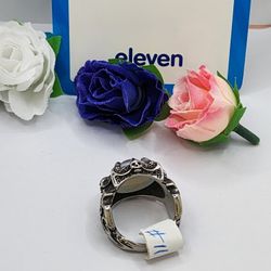 Eye Ring 11  Stainless Steel 