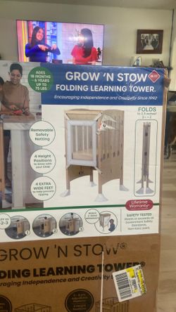 Folding learning tower