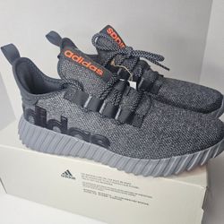 Adidas Kaptir 3.0 Athletic Running Shoes Men’s Size 11, Charcoal Grey Black, NIB