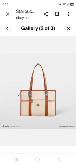 Starbucks x Harry Potter Asia Limited 2026 Canvas Tote Carrier Medium Bag