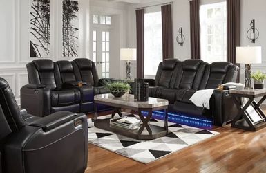 Party Time Sofa Loveseat Power Recliner

