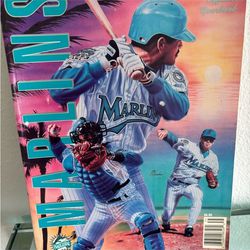 1993 Florida Marlins inaugural year official yearbook