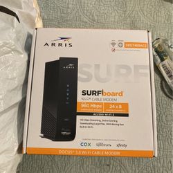 Wi-Fi Cable Modem Surf Board 