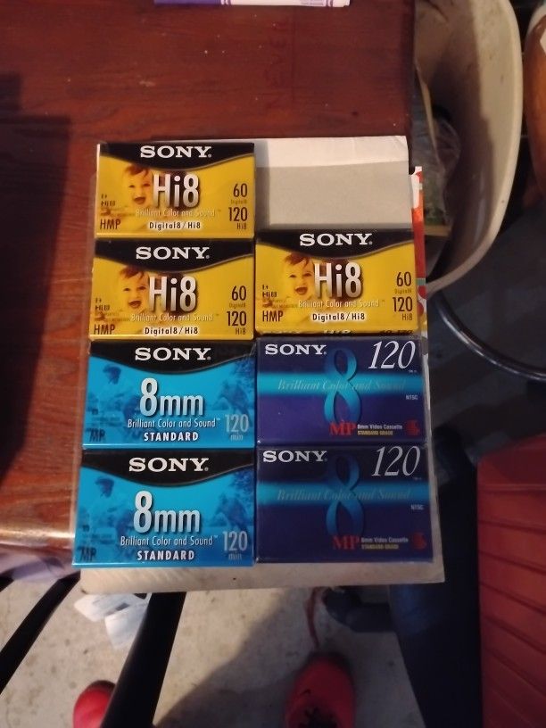 Sony cassette tapes