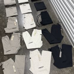 Essential Hoodies, Pants, Shirts & Shorts
