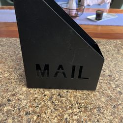 Metal mail organizer used as shown 