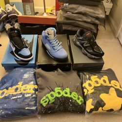 Sp5der Hoodies and Sneakers (READ DESC)